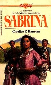 Front cover of Sabrina (Sunfire #17) by Candice F. Ransom