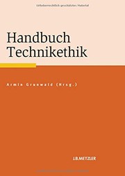 Cover of Handbuch Technikethik (German Edition) by Armin Grunwald