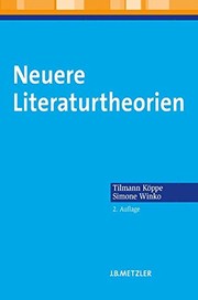 Cover of Neuere Literaturtheorien: Eine Einführung (German Edition) by Tilmann Köppe