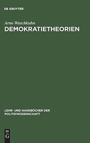 Cover of Demokratietheorien by Arno Waschkuhn