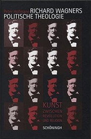Front cover of Richard Wagners politische Theologie by Hofmann, Peter