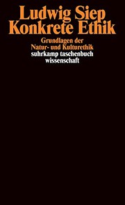 Cover of Konkrete Ethik by Ludwig Siep
