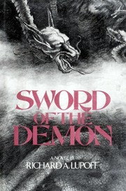 Front cover of Sword of the demon by Richard A. Lupoff