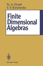 Front cover of Finite dimensional algebras by Yurij A. Drozd
