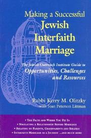 Cover of Making a successful Jewish interfaith marriage by Kerry M. Olitzky
