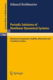 Front cover of Periodic solutions of nonlinear dynamical systems by Eduard Reithmeier