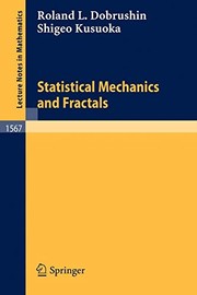 Front cover of Statistical mechanics and fractals by R. L. Dobrushin
