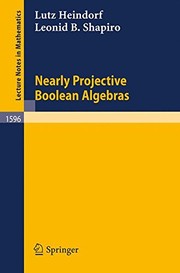 Front cover of Nearly projective Boolean algebras by Lutz Heindorf
