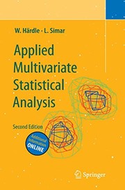 Cover of Applied Multivariate Statistical Analysis by Wolfgang Karl Härdle