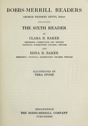 Cover of Bobbs-Merrill readers by Clara Belle Baker
