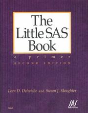 Front cover of The little SAS book by Lora D. Delwiche