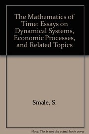 Front cover of The mathematics of time by Stephen Smale