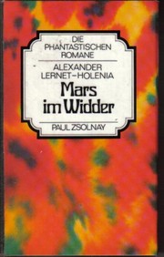 Cover of Mars im Widder by Alexander Lernet-Holenia