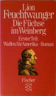 Cover of Die Füchse im Weinberg by Lion Feuchtwanger