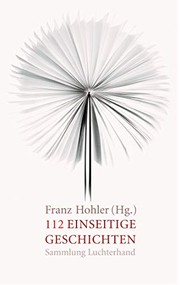 Cover of 112 einseitige Geschichten by Franz Hohler