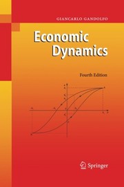 Cover of Economic Dynamics by Giancarlo Gandolfo