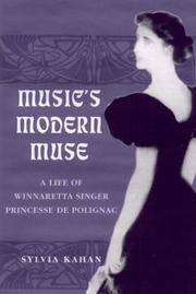 Front cover of Music's Modern Muse by Sylvia Kahan