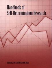 Front cover of The Handbook of Self-Determination Research by Unknown