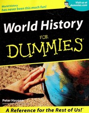 Cover of World History for Dummies by Peter Haugen