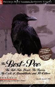 Front cover of Best of Poe [13 stories, 20 poems] by Edgar Allan Poe
