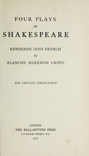 Front cover of Four Plays of Shakespeare (Comedy of Errors / Love's Labour's Lost / Romeo and Juliet / Two Gentlemen of Verona) by William Shakespeare