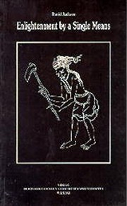 Cover of Enlightenment by a single means by David Paul Jackson