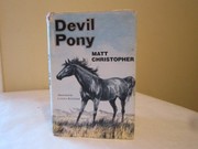 Cover of Devil pony by Matt Christopher
