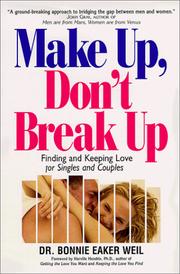 Cover of Make up, don't break up by Bonnie Eaker-Weil