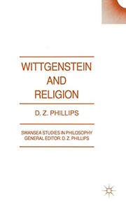 Front cover of Wittgenstein and religion by D. Z. Phillips