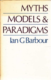 Cover of Myths, models, and paradigms by Ian G. Barbour