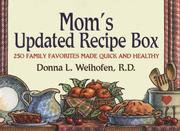 Front cover of Mom's updated recipe box by Donna L. Weihofen