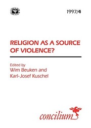 Cover of Concilium 1997/4Religion as a Source of Violence? by Wim Beuken