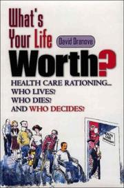 Front cover of What's your life worth? by David Dranove