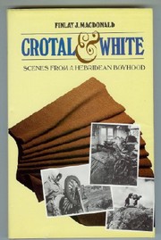 Front cover of Crotal & white by Finlay J. Macdonald