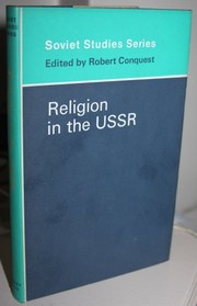 Cover of Religion in the U.S.S.R by Robert Conquest