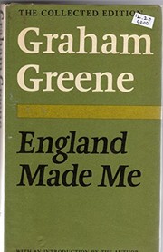 Cover of England made me by Graham Greene