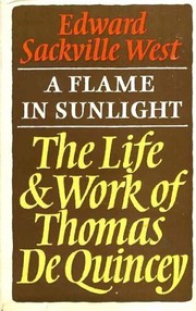 Cover of A flame in sunlight by Edward Sackville-West