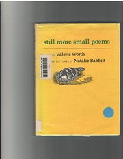 Cover of Still more small poems by Valerie Worth
