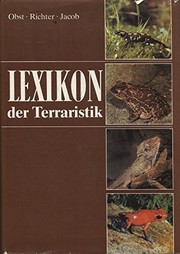 Front cover of Lexikon der Terraristik und Herpetologie by Fritz Jürgen Obst