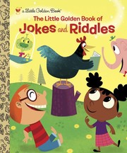 Front cover of The Little Golden Book of Jokes and Riddles by Peggy Brown