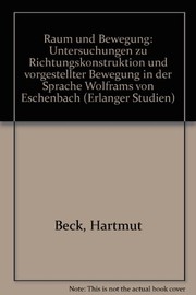 Front cover of Raum und Bewegung by Hartmut Beck
