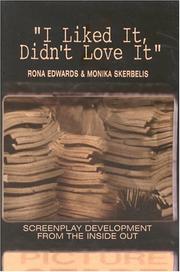 Front cover of I liked it, didn't love it by Rona Edwards