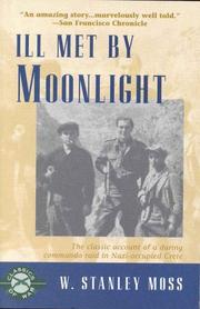 Front cover of Ill met by moonlight by W. Stanley Moss