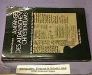 Front cover of Anfänge des albanischen Christentums by Gottfried Schramm
