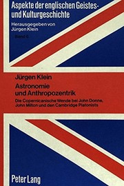 Front cover of Astronomie und Anthropozentrik by Jürgen Klein