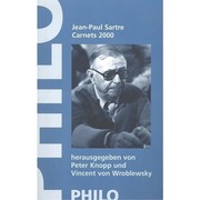 Cover of Carnets Jean-Paul Sartre by Peter Knopp