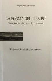Front cover of La forma del tiempo by Alejandro Cioranescu