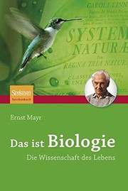 Cover of Das ist Biologie: Die Wissenschaft des Lebens (German Edition) by Ernst Mayr - undifferentiated