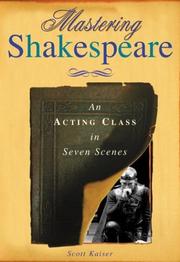 Cover of Mastering Shakespeare by Scott Kaiser