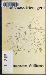 Front cover of The Glass Menagerie by Tennessee Williams
